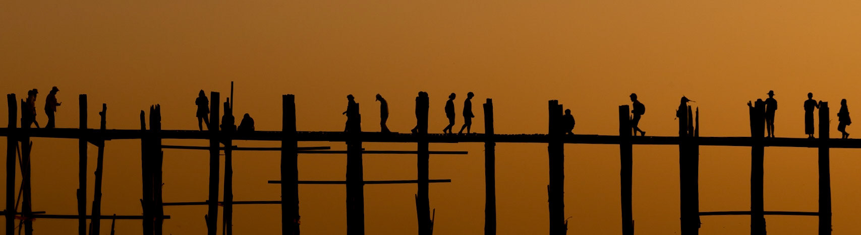 U Bein Bridge, Myanmar