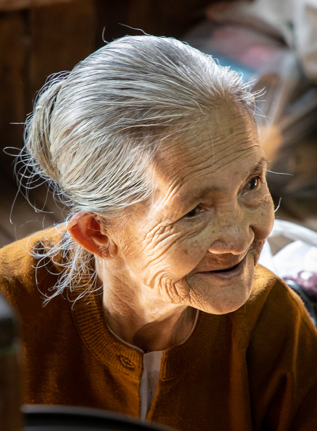 Silk factory, Inle Lake, Myanmar