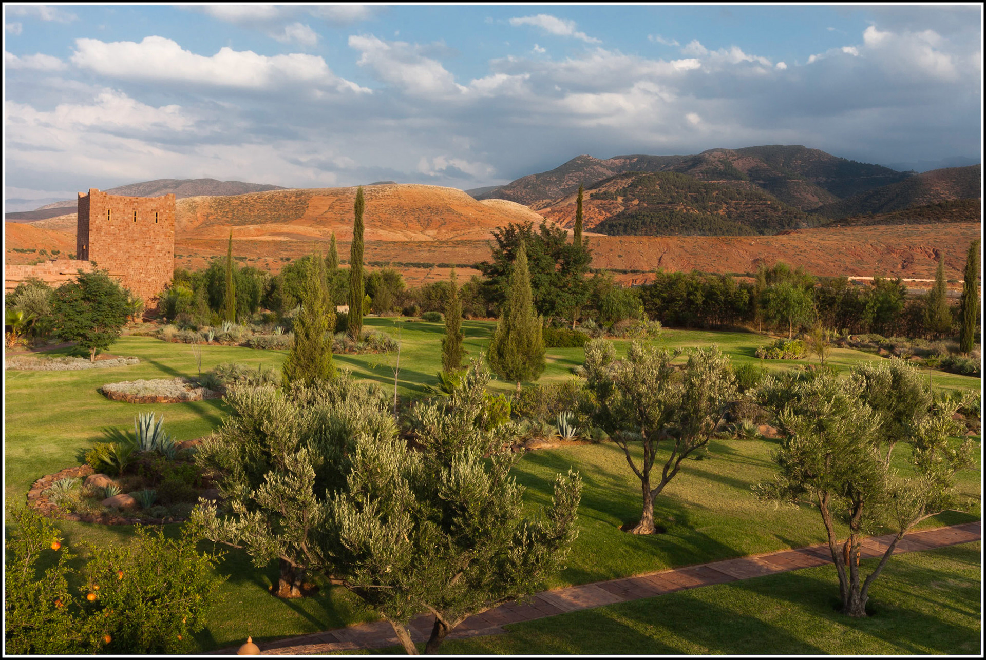 Late afternoon in the Atlas Mountains