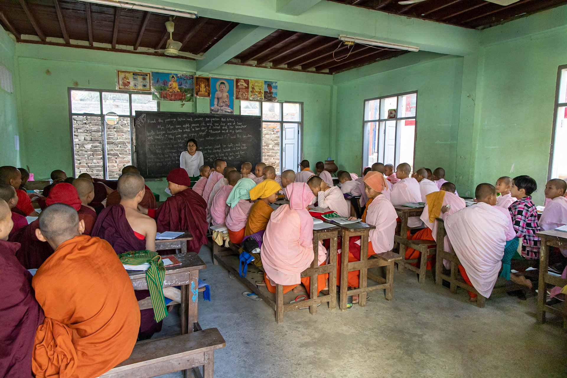 Aung Myae Oo Monastic School, Sagaing, Myanmar