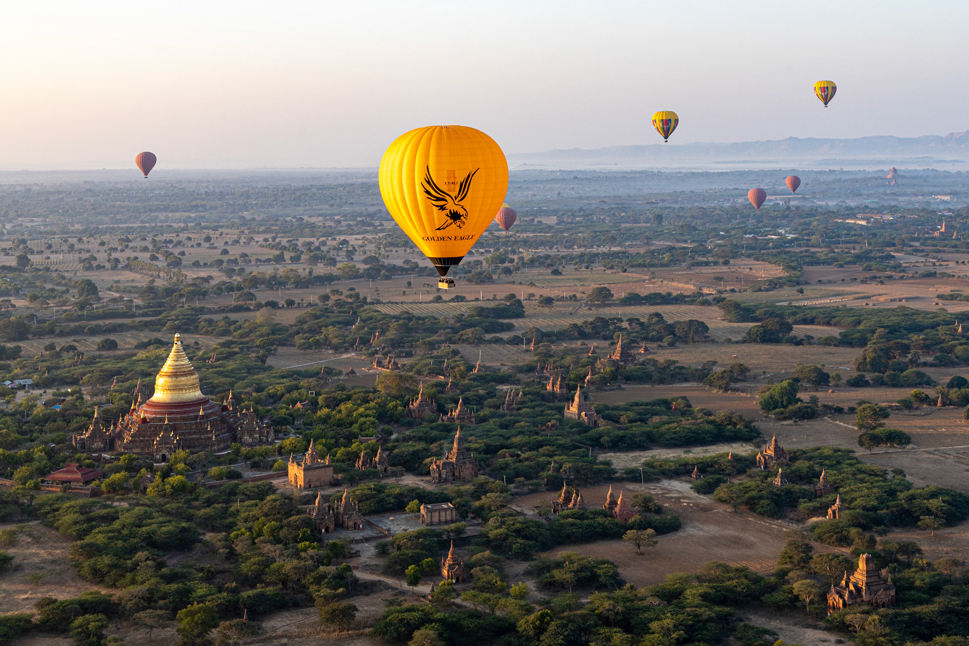 Balloons Over Bagan, Myanmar