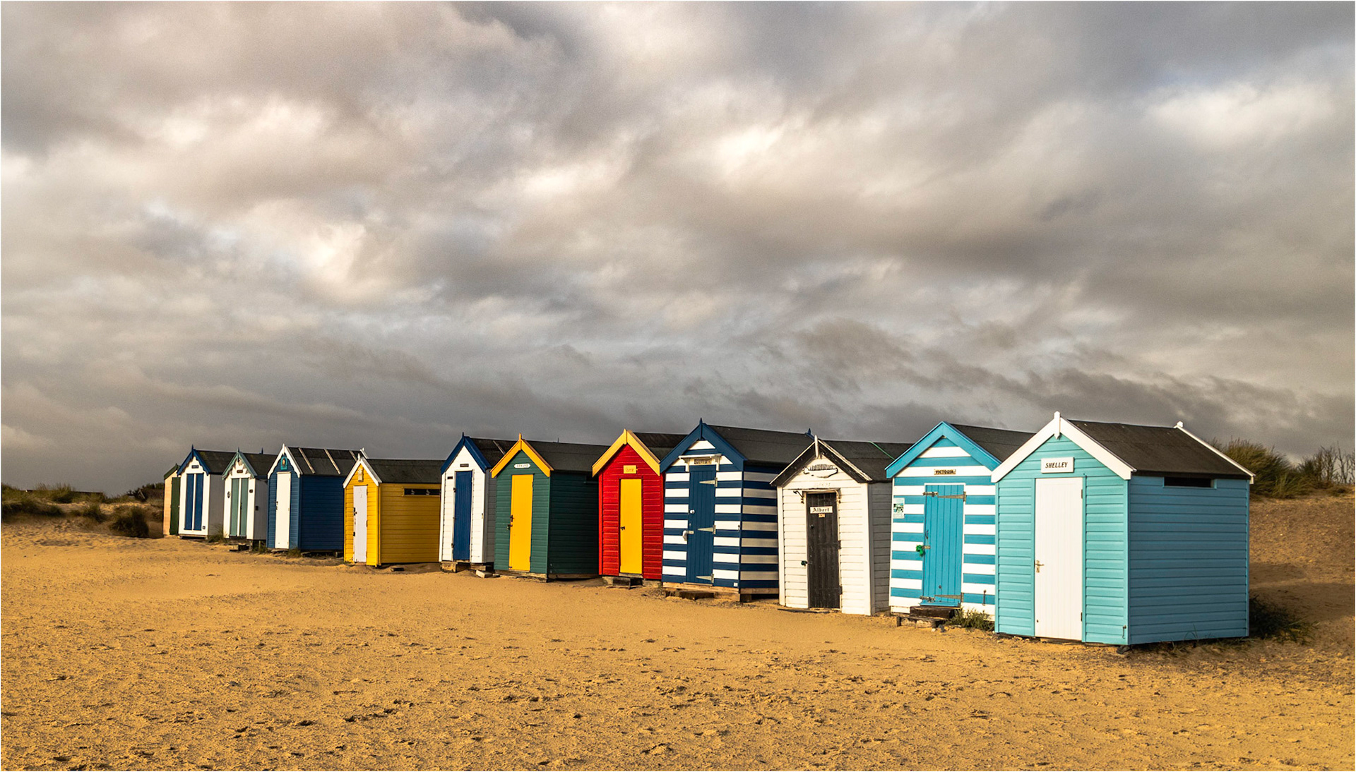 Beach Huts, Southwold