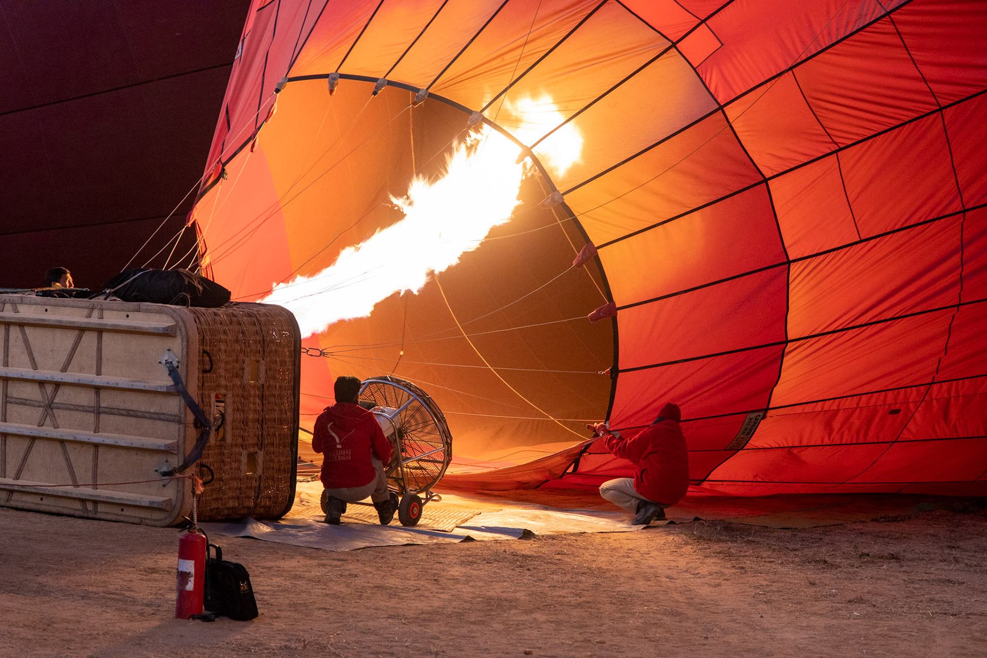 Hot Air Balloon, Bagan, Myanmar