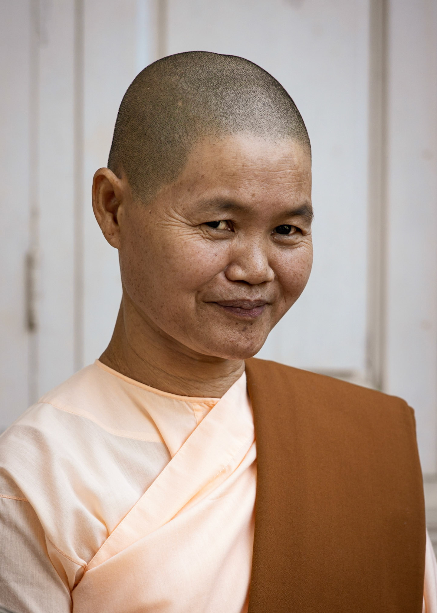 A Nun in Sagaing, Myanmar