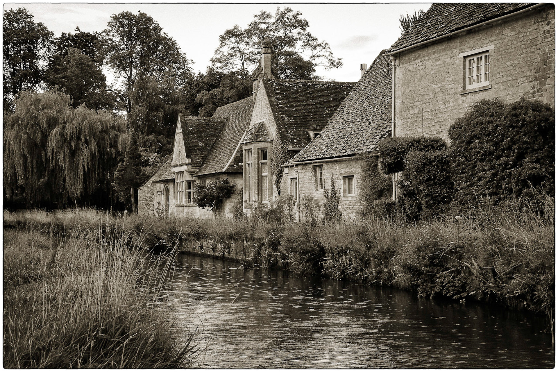 Rain shower, Lower Slaughter