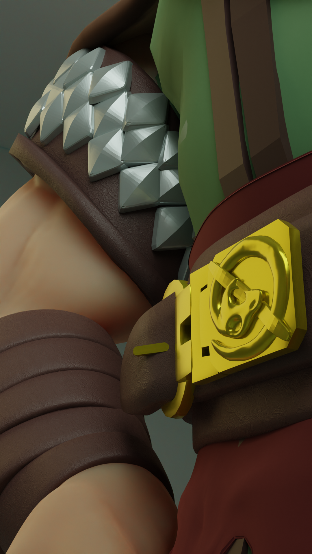 Belt and Arm Close Up