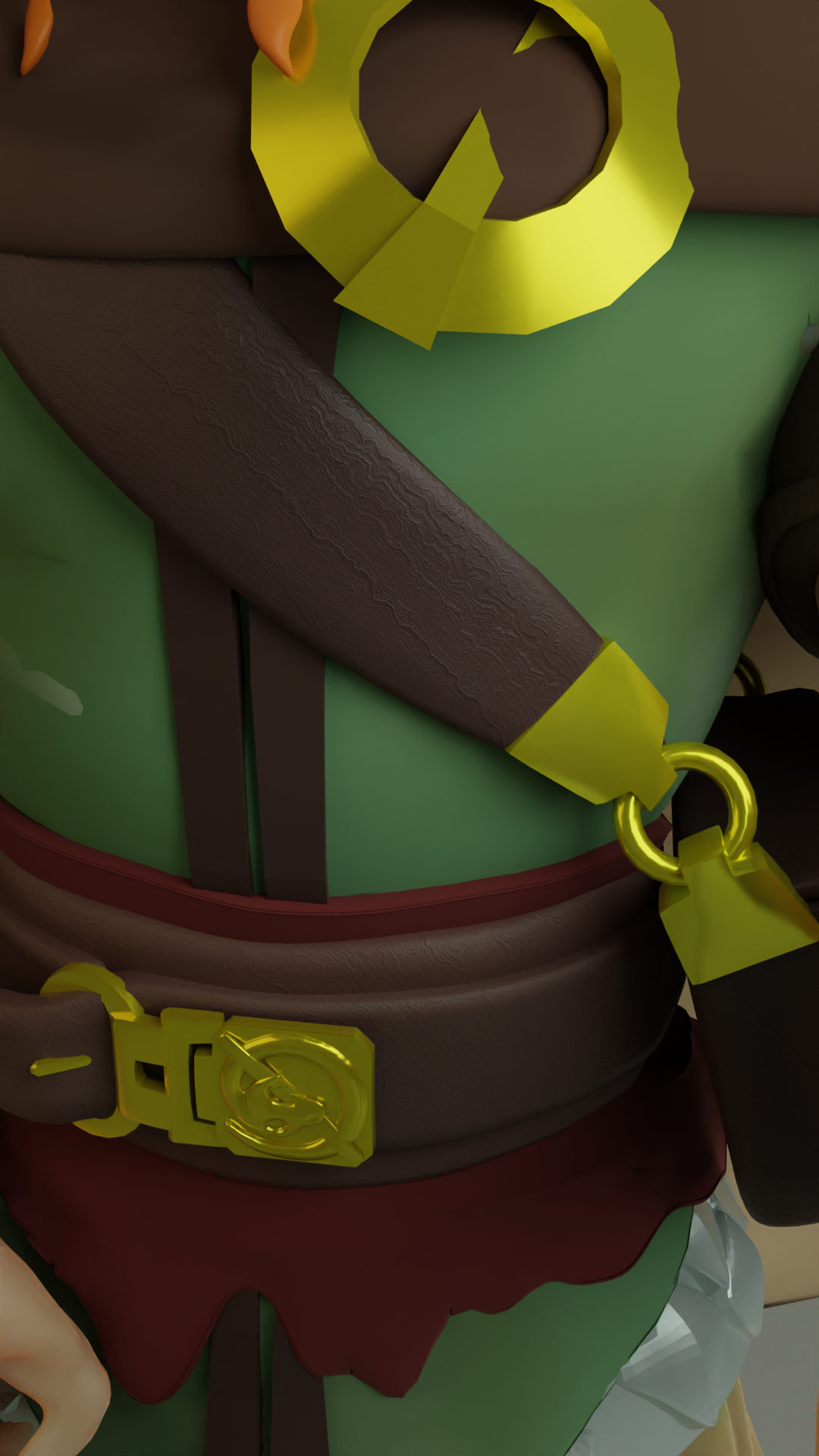 Torso Close Up