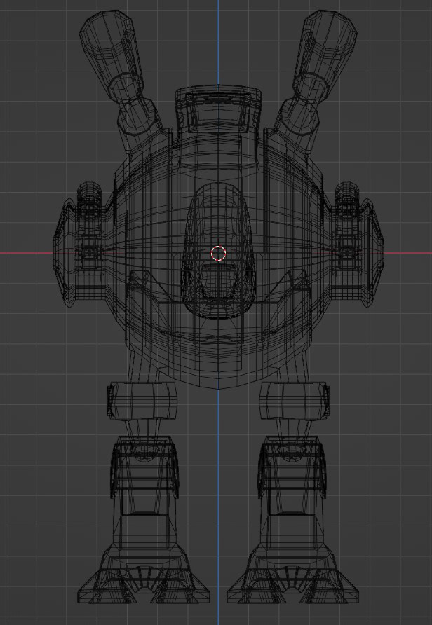 Wireframe - Front