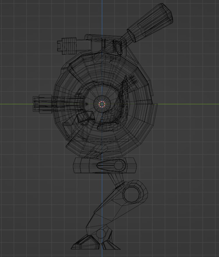 Wireframe - Back