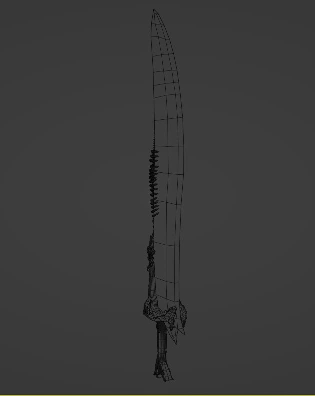 Wireframe Angled