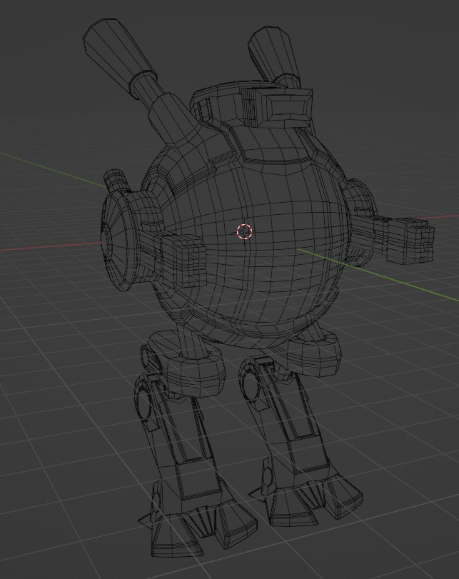 Wireframe - Angled
