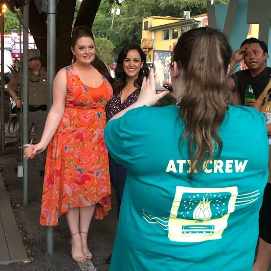 Volunteering at the ATX Television festival