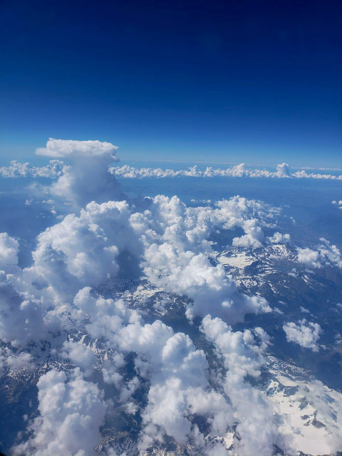 Mountain View from plane