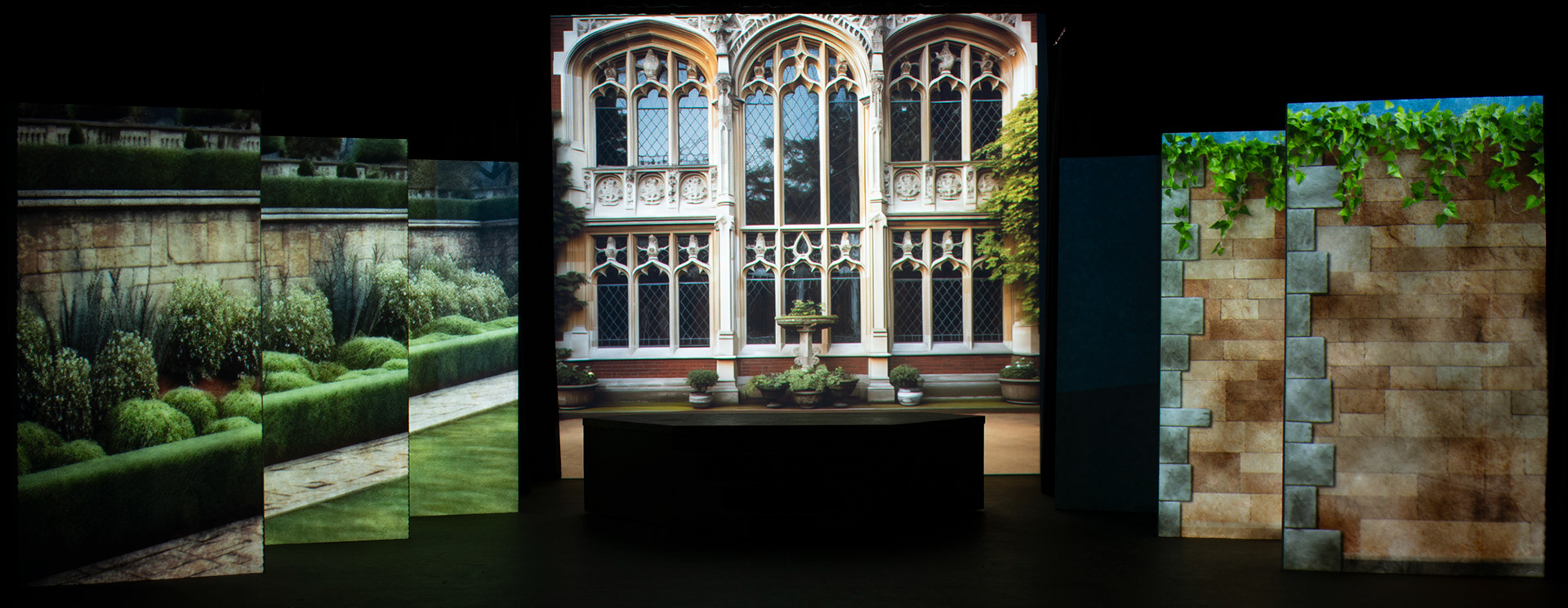 image of theatre projection - Baskerville Hall exterior