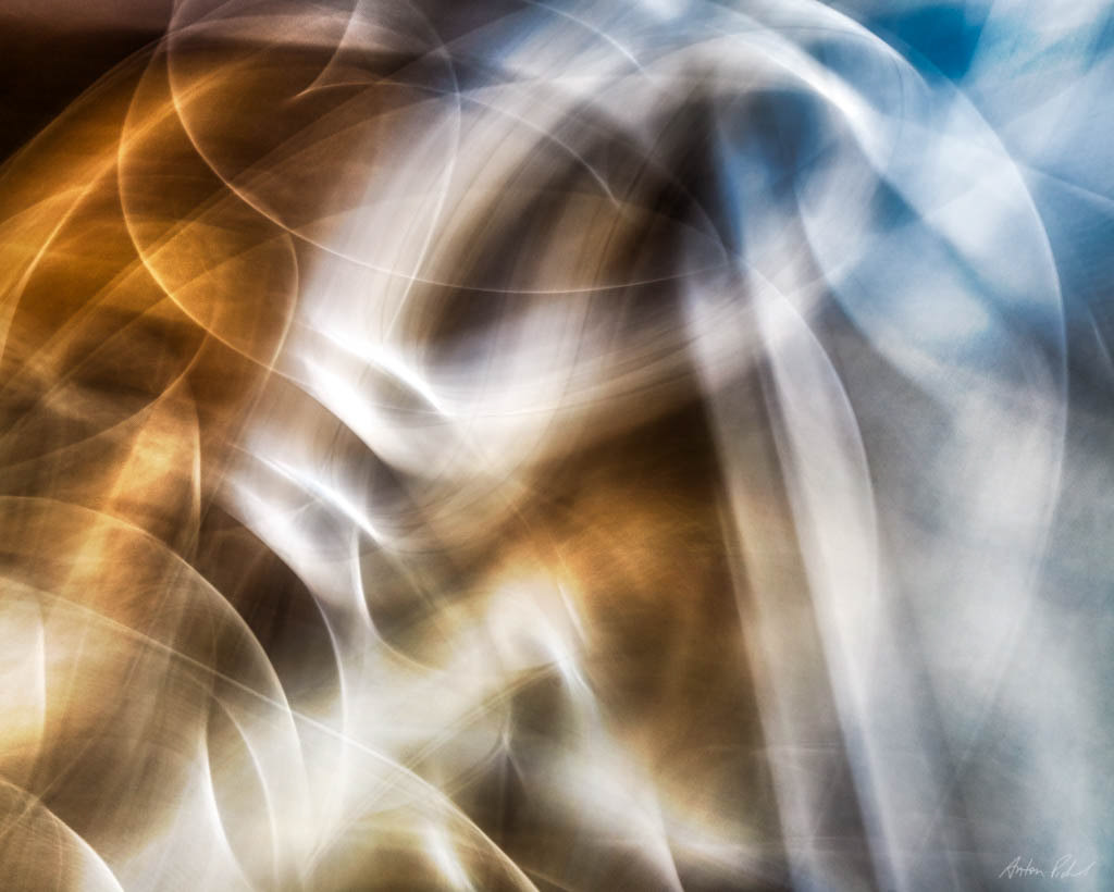 abstract photo of light patterns