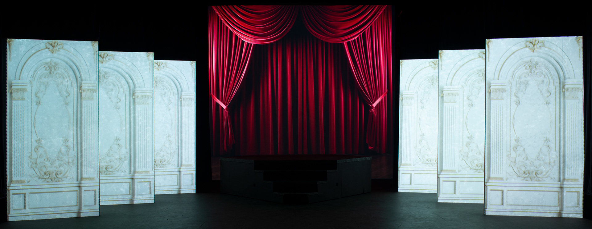 image of theatre projection - opera stage
