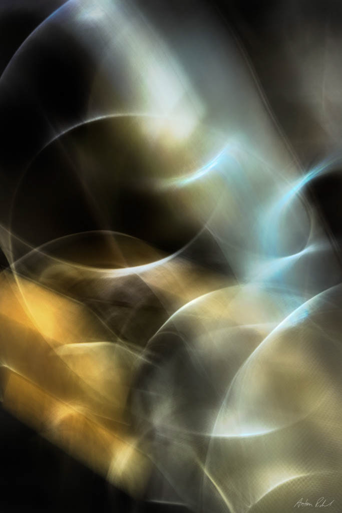 abstract photo of light patterns