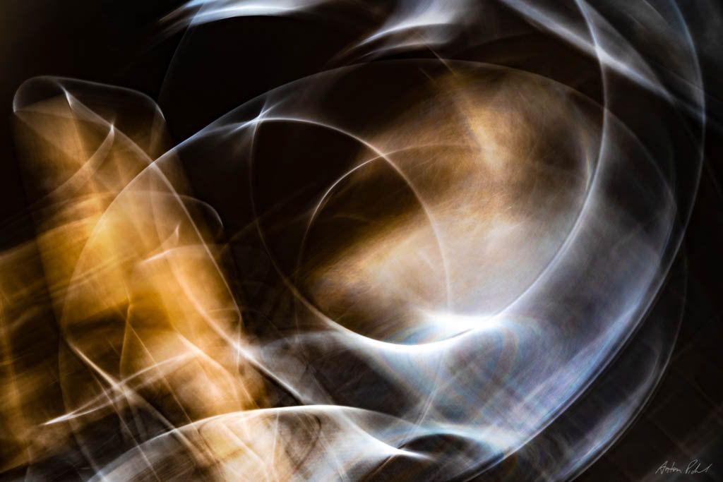 abstract photo of light patterns