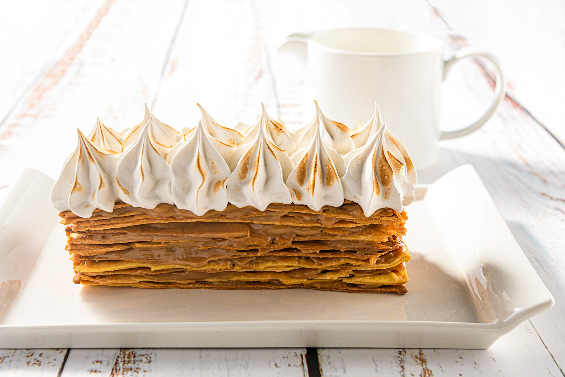 Torta Chilena (Milhojas) c/ merengue