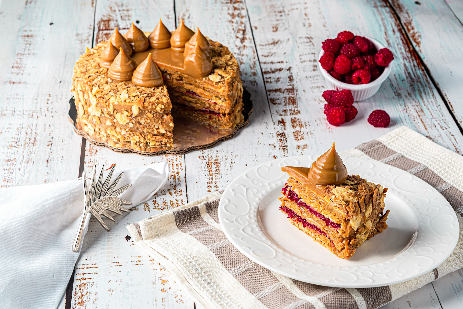 Torta Amor: Torta Chilena + Torta Caluga