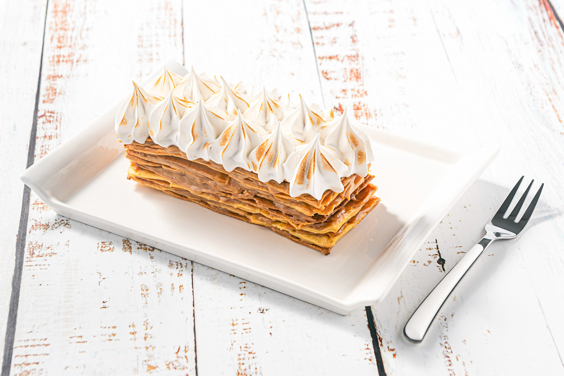 Torta Chilena (Milhojas) c/ merengue