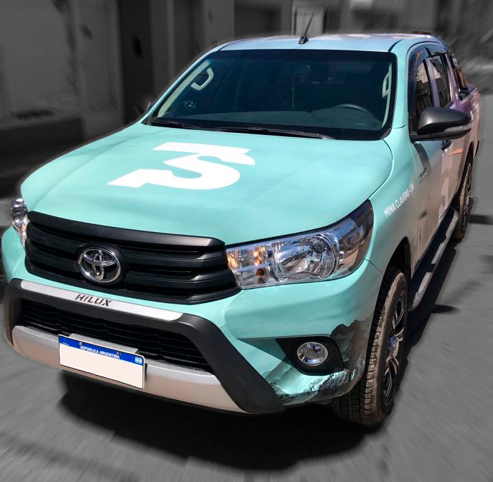 Identity car wrapping (real)