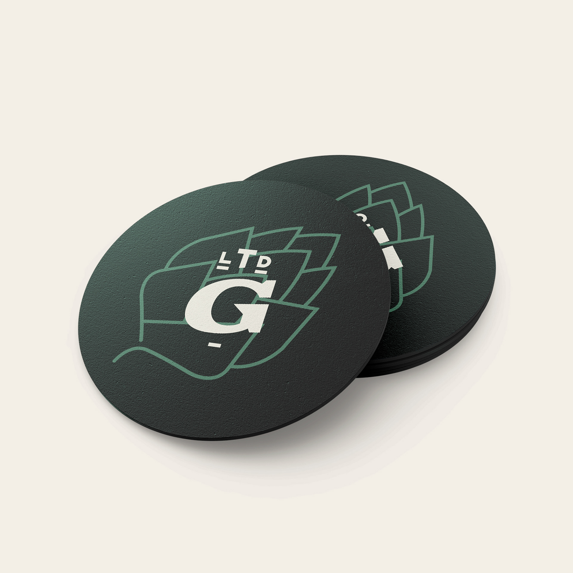 Identity - Glass coaster