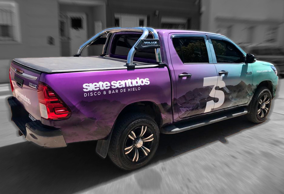 Identity car wrapping (real)