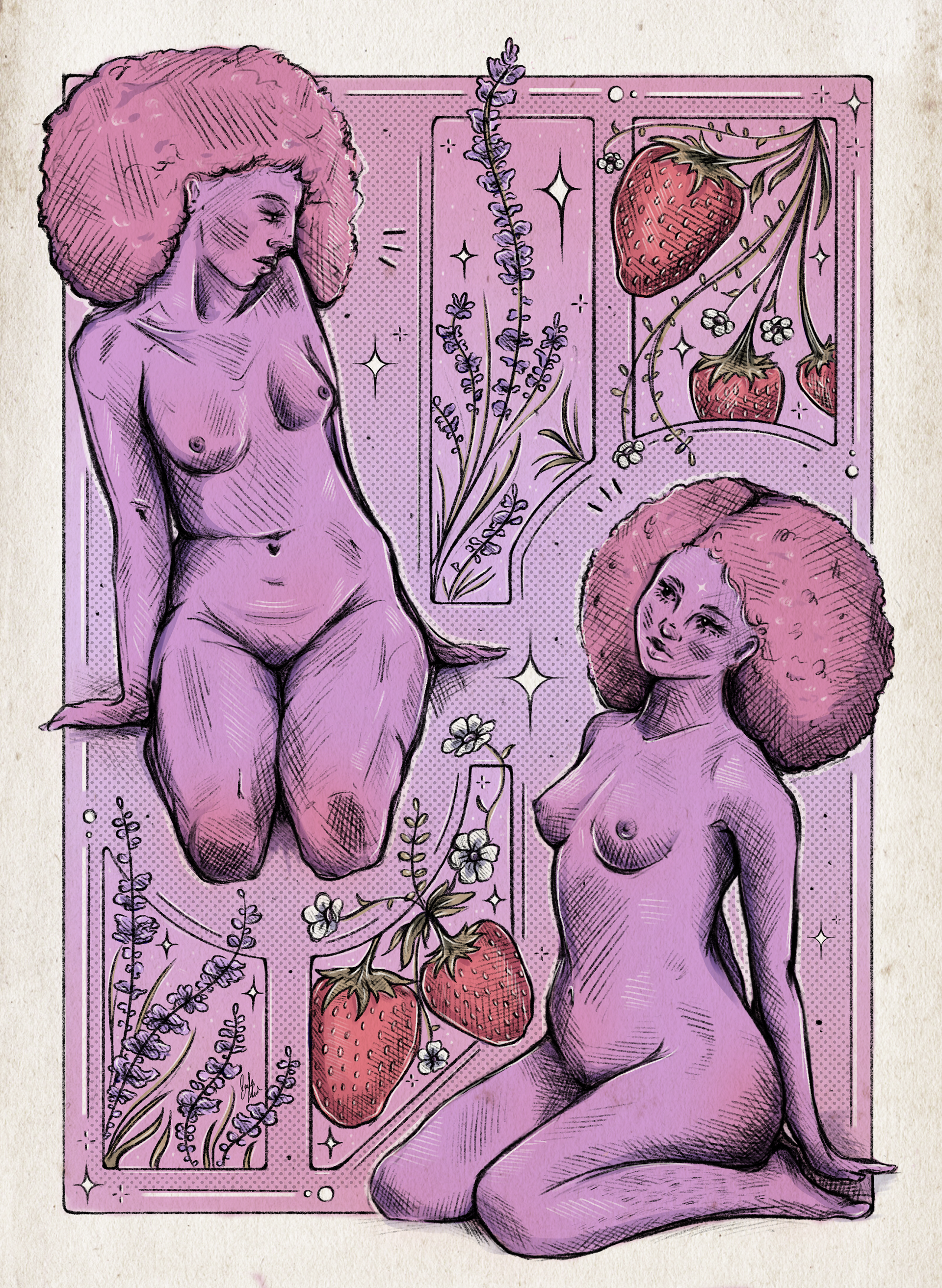Crimson & Lavender  - 2023