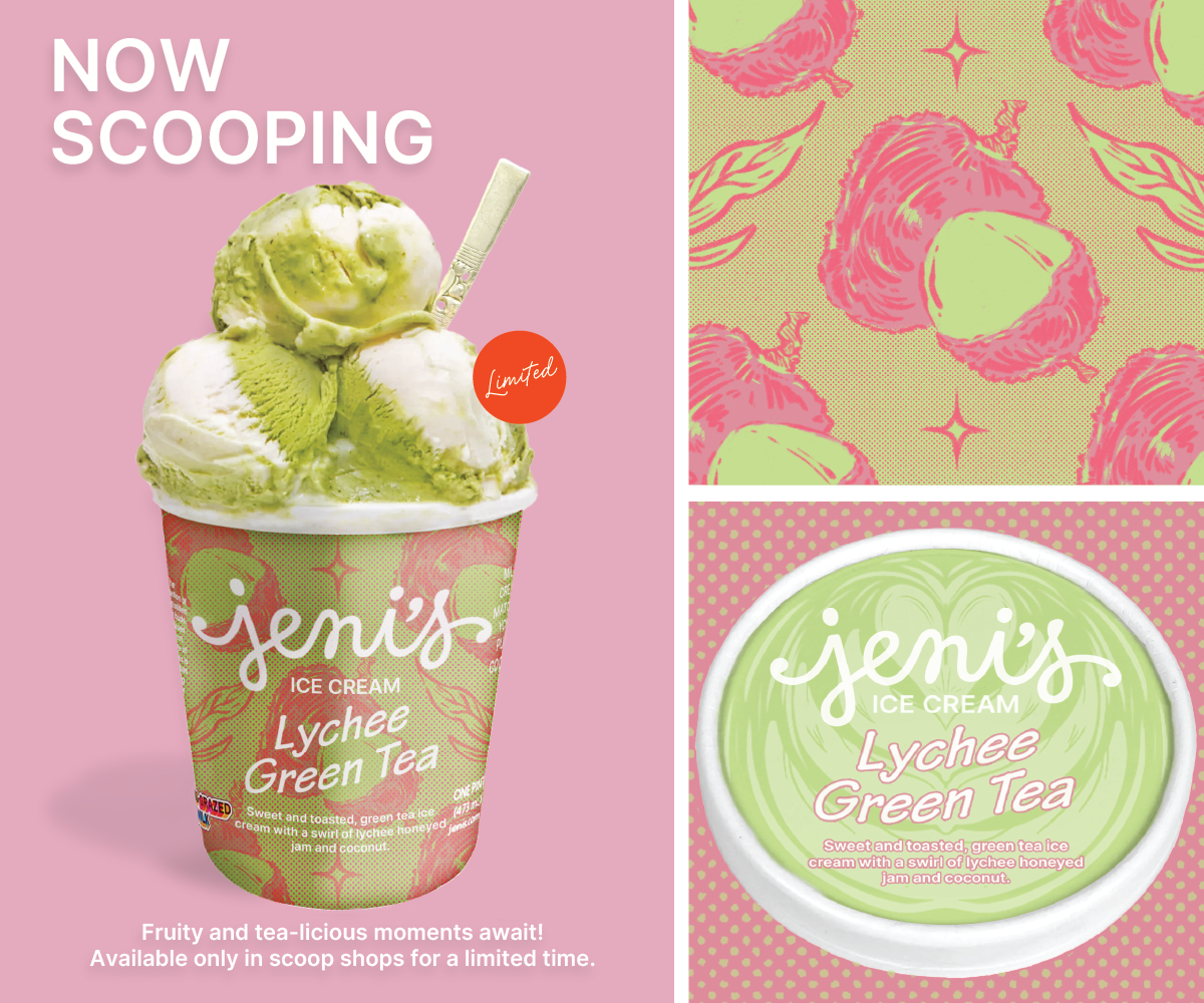 Lychee Green Tea, Kits & Parts - Created for Graphic Design Program Entry