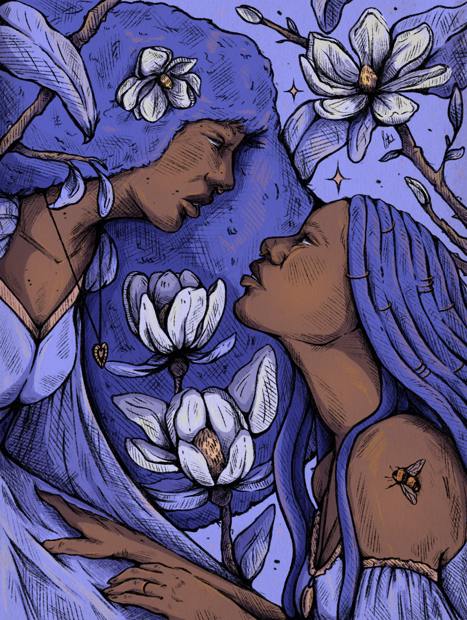 Lovers in the Magnolia Tree - 2024