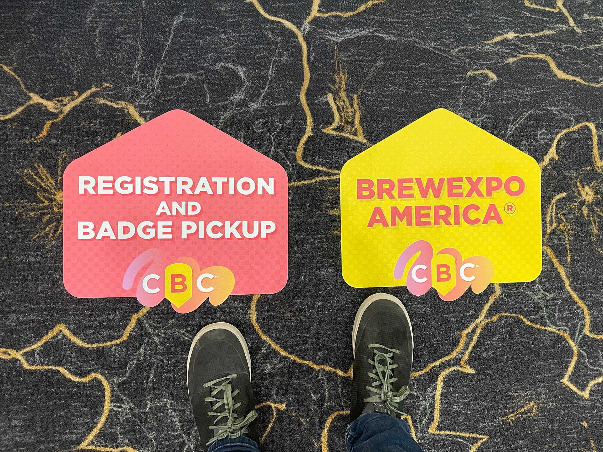 Directional Floor Clings