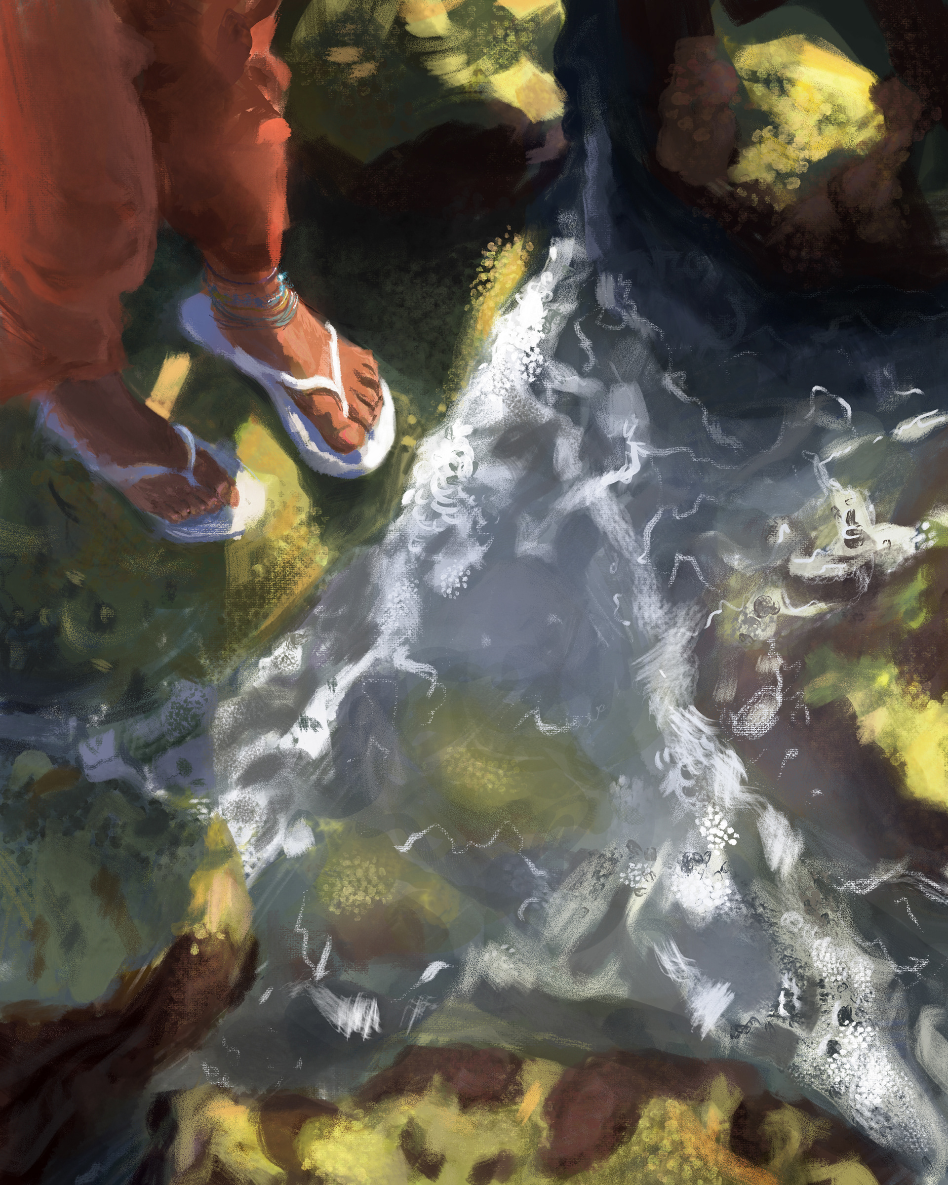 Beach Rocks - Photoshop