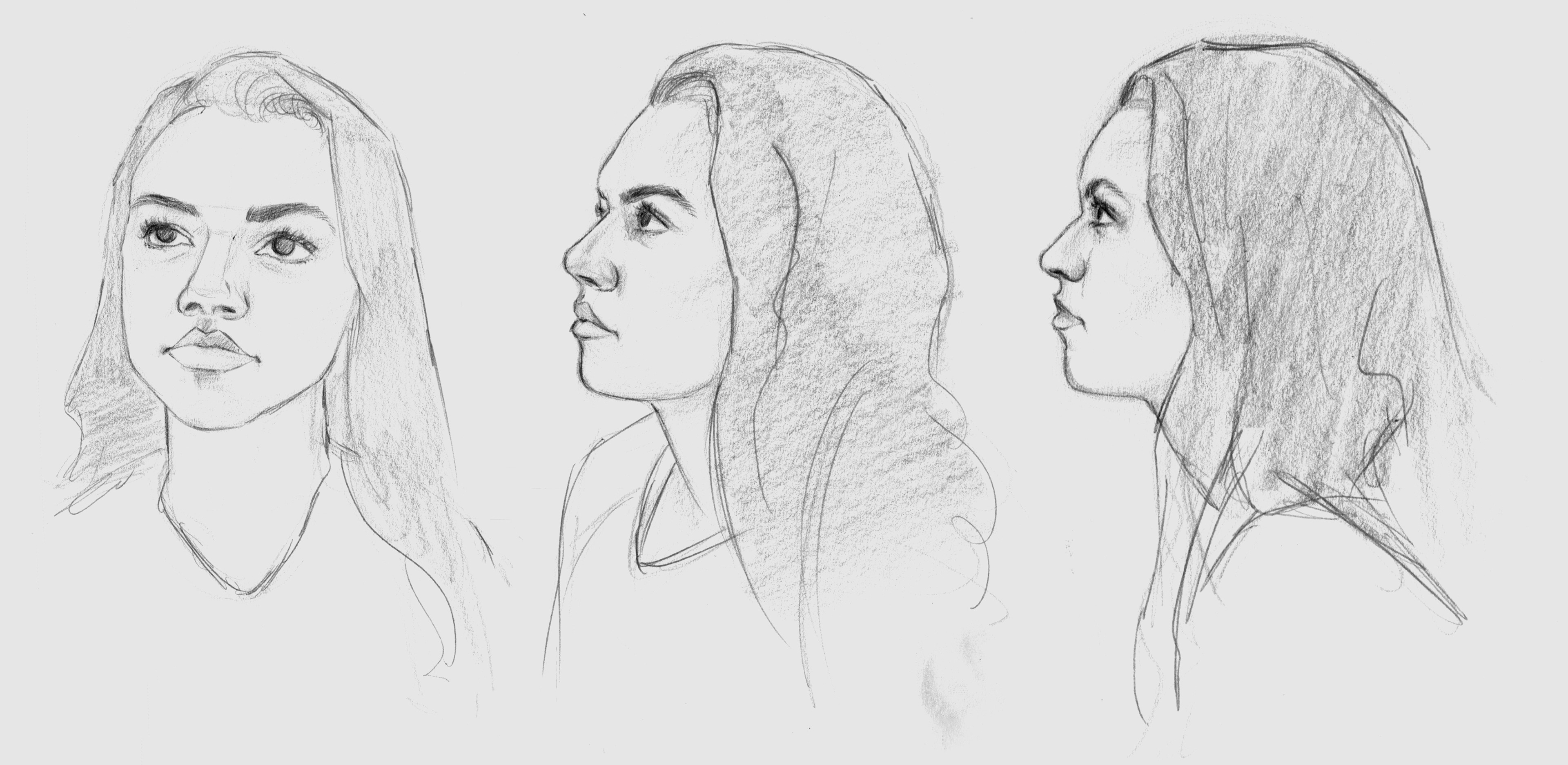 Portrait Study - Pencil