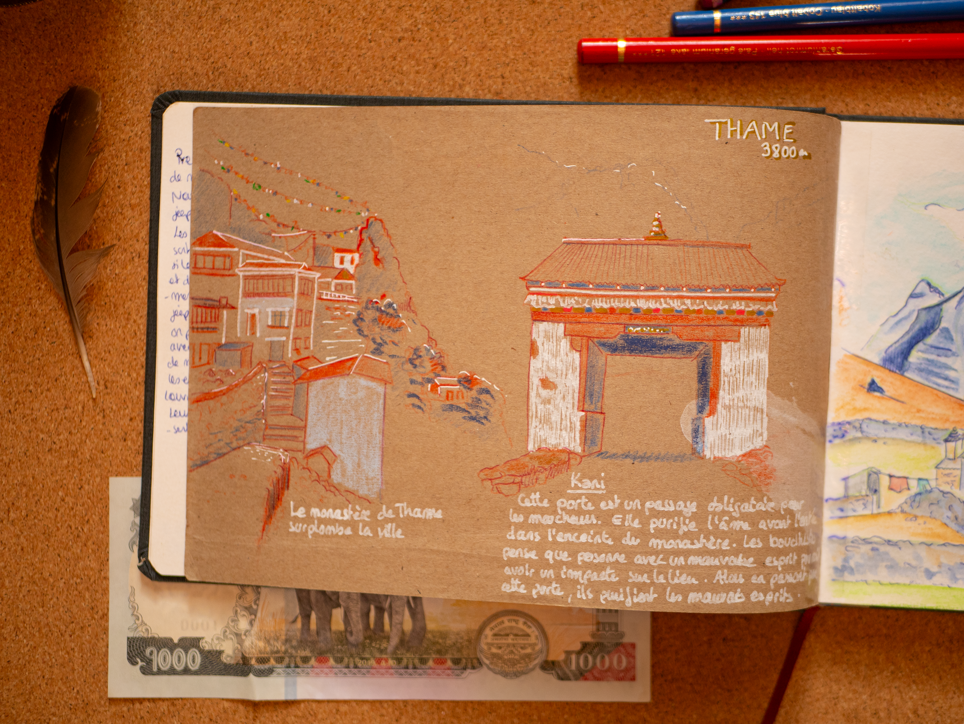 carnet de voyage - Népal