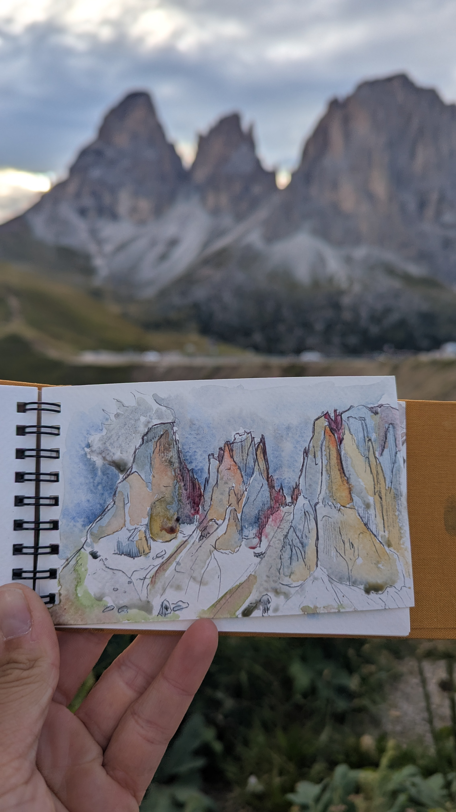 Croquis - Dolomites
