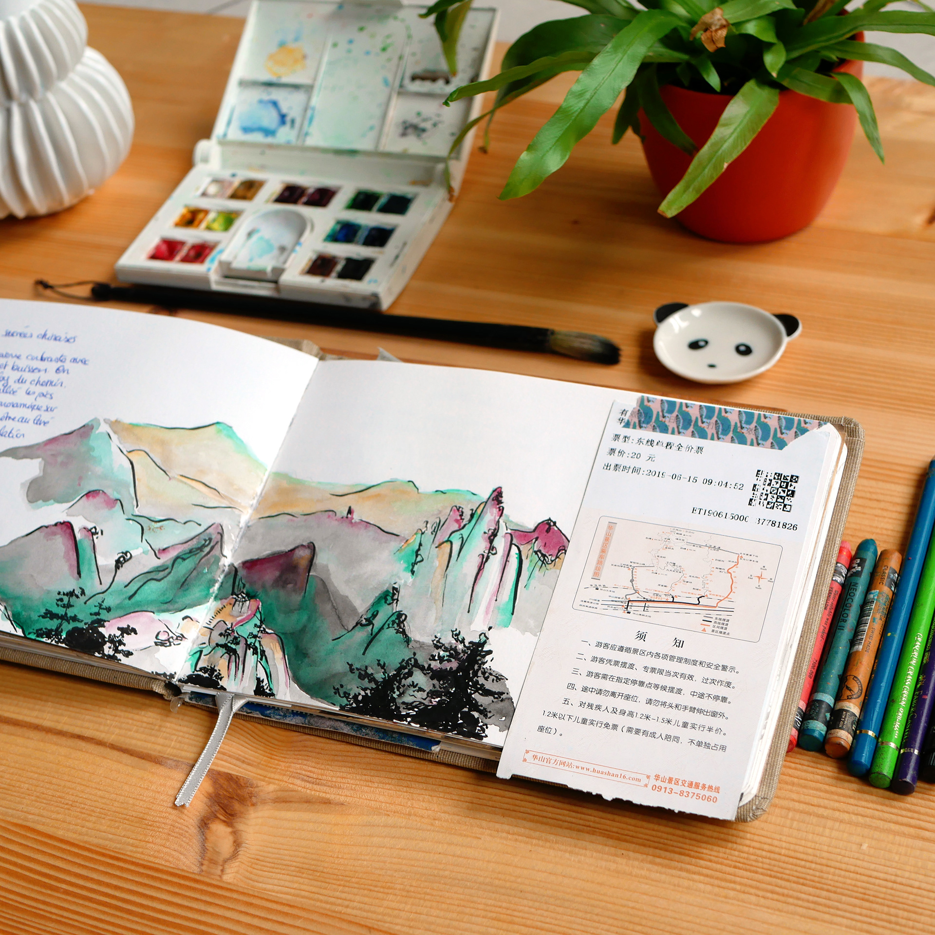 carnet de voyage - Chine 