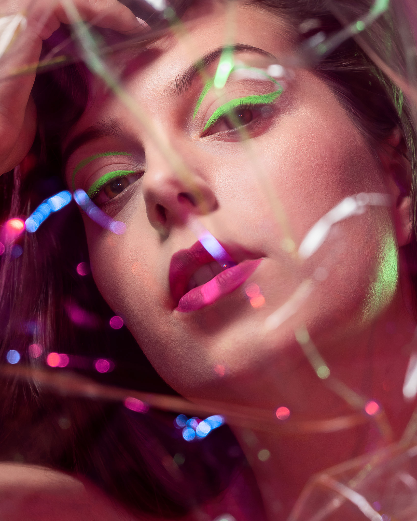 model: @justynaczajka.plussizemodel, MUA: @saralaskamua