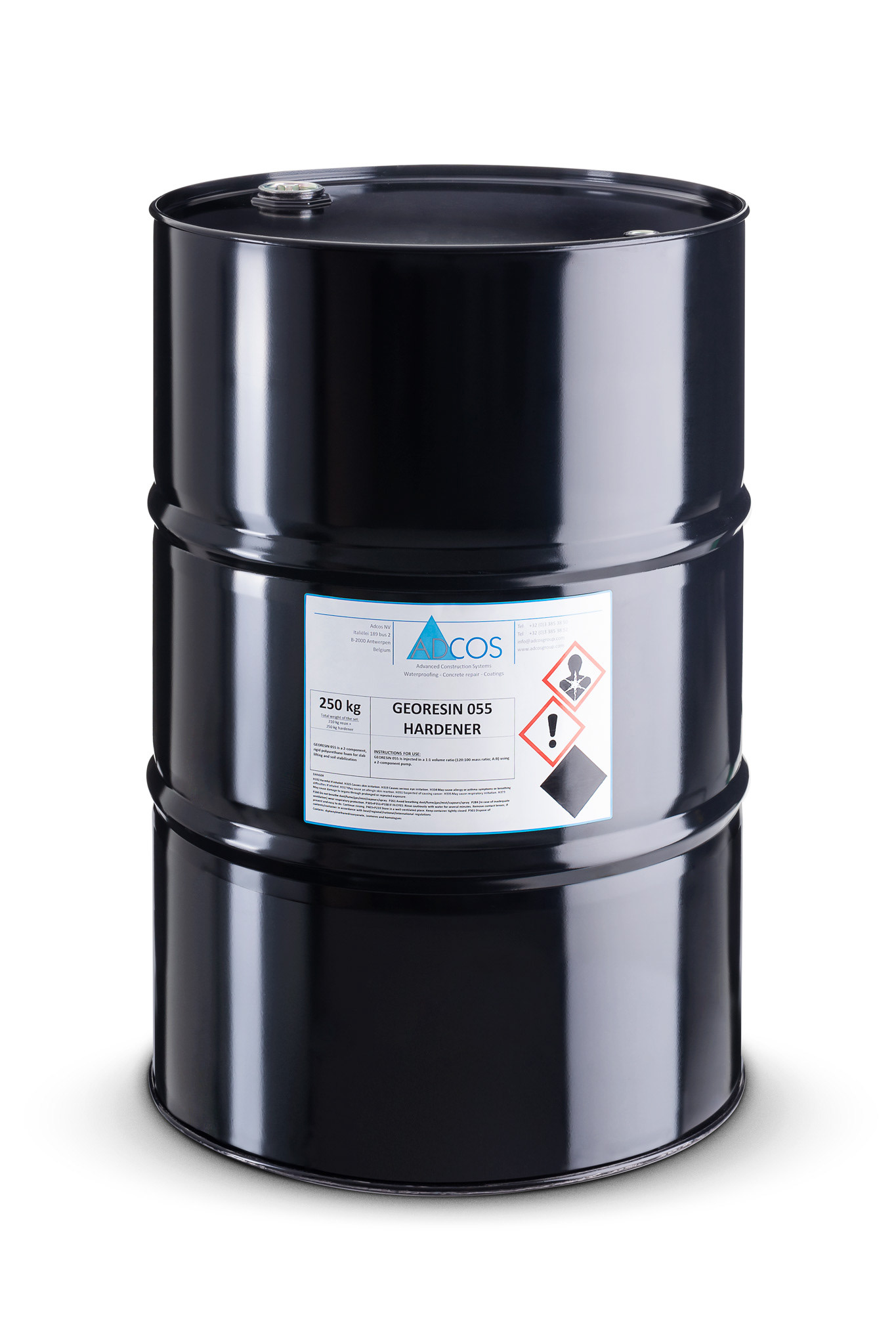 fotografia produktowa - packshot beczki metalowe