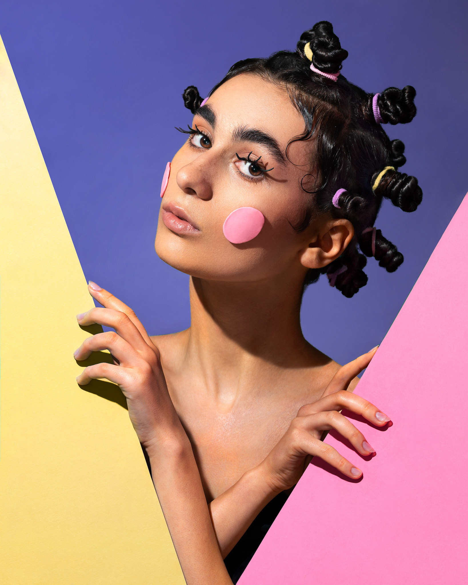 model: @czerly, MUA: @1.4.1.makeup