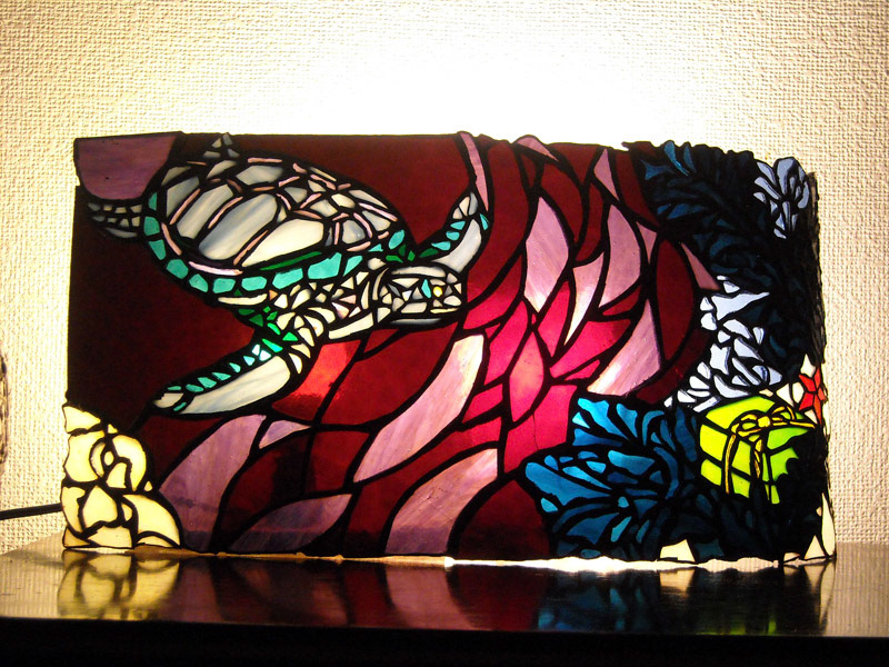 浦島太郎 - urashimataro - / 宴もお開き、乙姫様のお土産の玉手箱を取りに来た亀