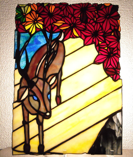 神無月 - kan-nazuki - / 紅葉に鹿