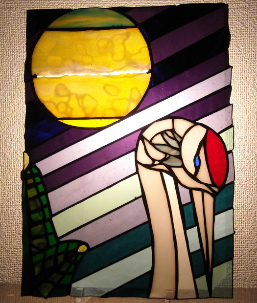 睦月 - mutsuki - / 松に鶴