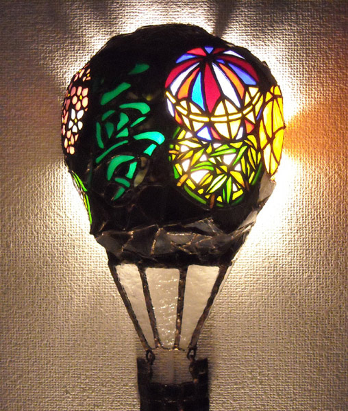 夢- yume - / 気球の模様は手鞠と四君子