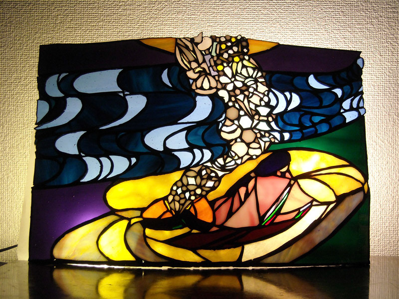 鉢かつぎ姫　- hachi katugi hime - / 働き者の鉢かつぎ、鉢は割れ宝尽くしが現れました