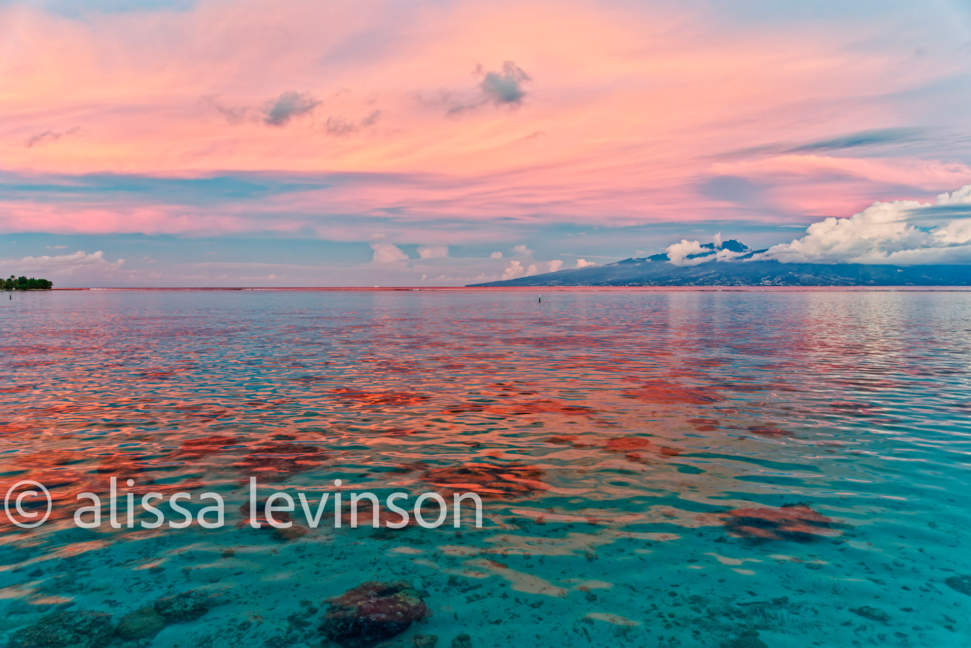Sunrise, French Polynesia 