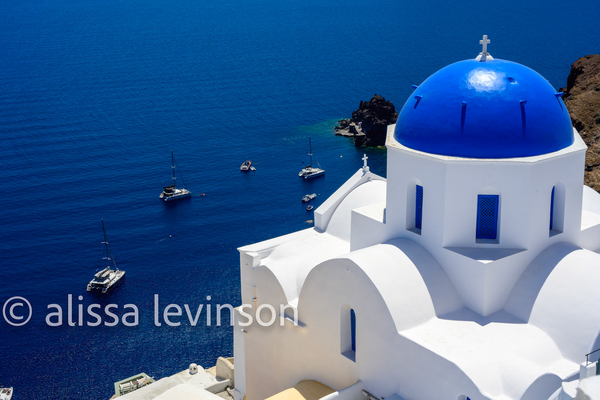 Blue Dome, Greece