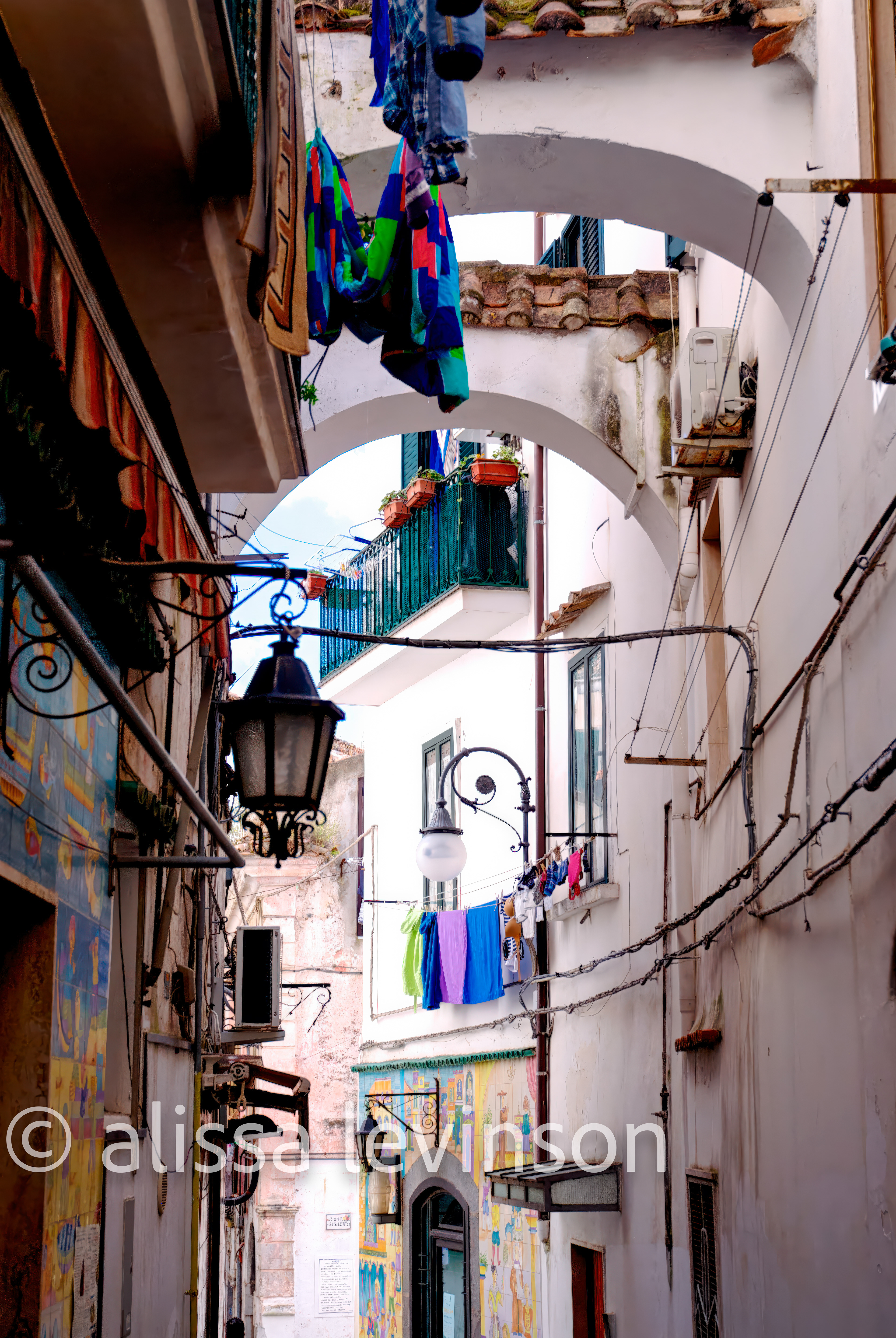 Laundry Drying, Italy
