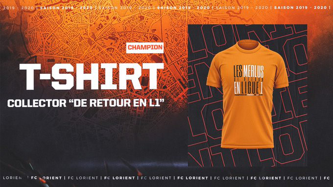 Visuel réalisé par le FC Lorient