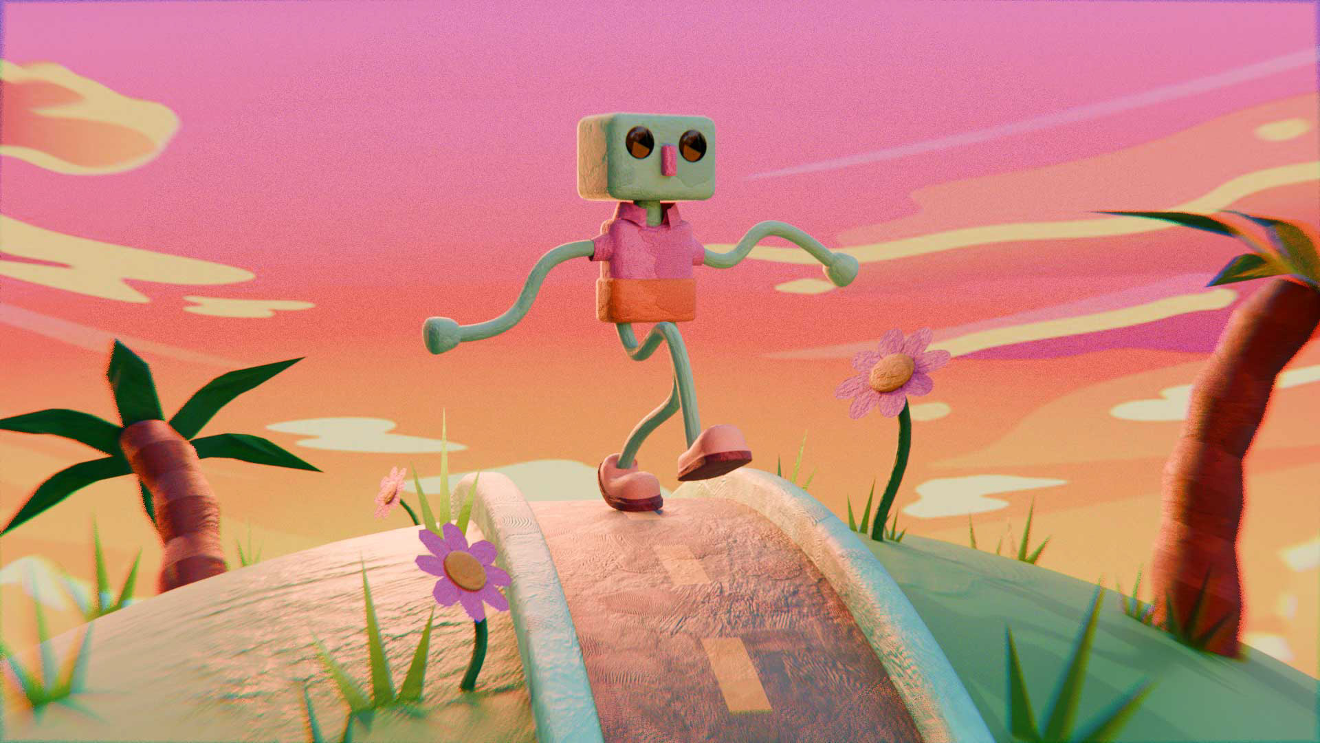 Walk Through Blob World